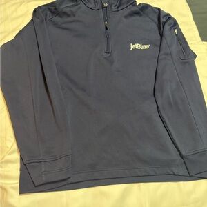 Sport-Tek JetBlue Navy Crew Neck Sweater